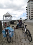 SX22310 Libby and Jenni having lunch in Swansea bay.jpg